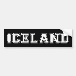 Autocollant De Voiture Islande