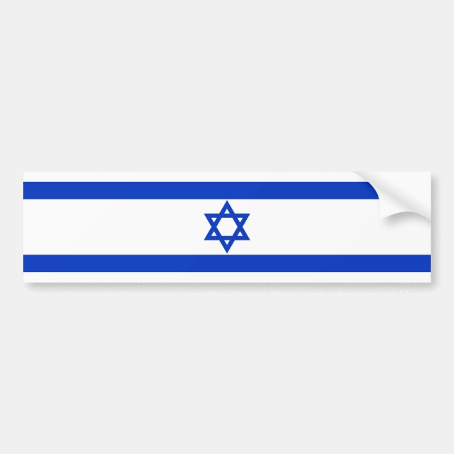Autocollant De Voiture Israël (Devant)