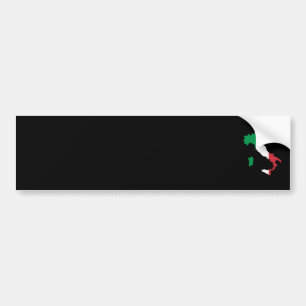 Autocollant De Voiture Italie en couleurs du drapeau