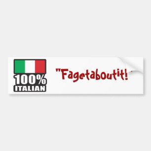 Autocollant De Voiture Italien à 100 %