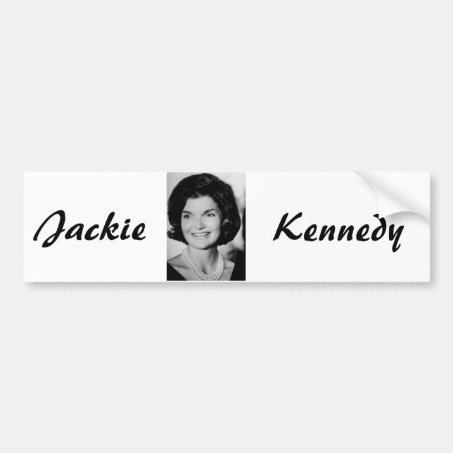 Autocollant De Voiture Jackie Kennedy (Devant)