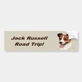 Autocollant De Voiture jackrussell2_bumpersticker
