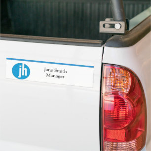 Autocollant De Voiture Jackson Hewitt Blue Editable