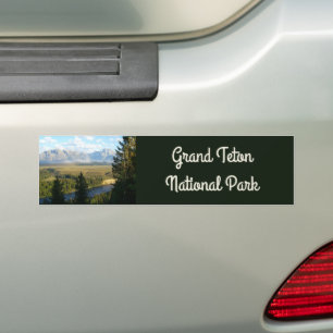 Autocollant De Voiture Jackson Hole Mountains et River