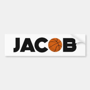 Autocollant De Voiture Jacob Basketball