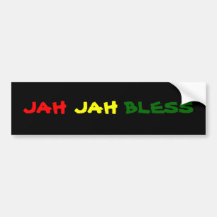 AUTOCOLLANT DE VOITURE JAH JAH BÉNISSENT