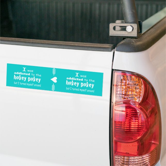 Autocollant De Voiture J'ai été accro à la citation de la typographie de  (Sur camion)