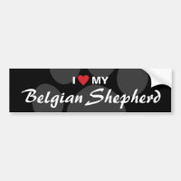 J'aime (coeur) ma race belge de berger