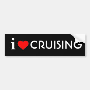 Autocollant De Voiture J'aime croiser