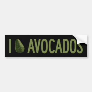 Autocollant De Voiture J'aime des avocats