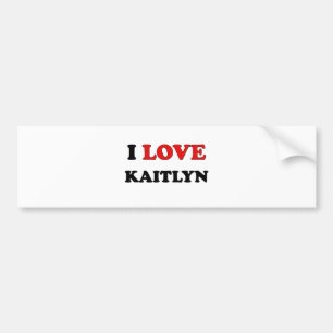 Autocollant De Voiture J'aime Kaitlyn