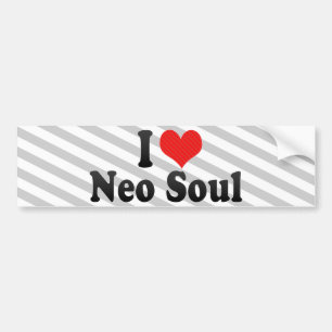 Autocollant De Voiture J'aime la néo- âme