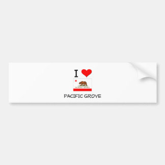 Autocollant De Voiture J'aime le VERGER PACIFIQUE la Californie
