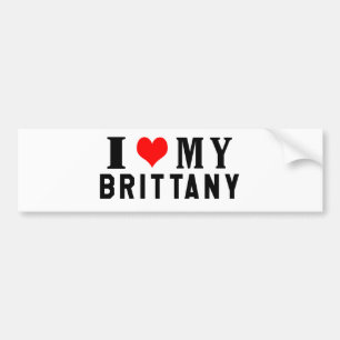 Autocollant De Voiture J'aime ma Bretagne