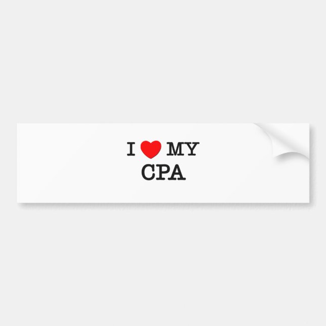 Autocollant De Voiture J'aime mon CPA (Devant)