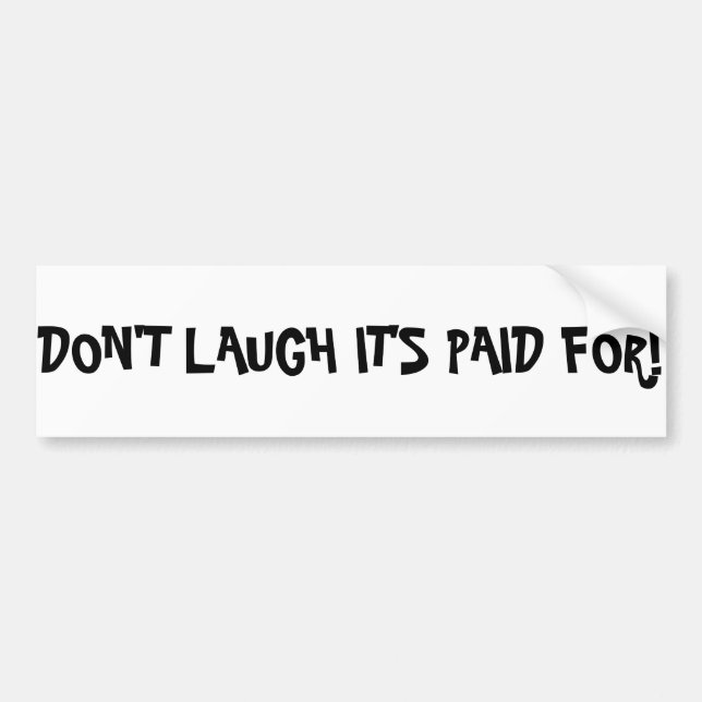 Autocollant De Voiture J'aime mon payé pour la voiture (Devant)