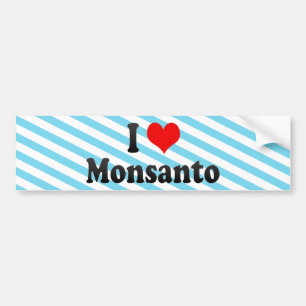 Autocollant De Voiture J'aime Monsanto, Portugal