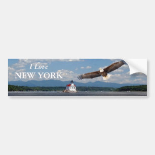 Autocollant De Voiture J'aime New York