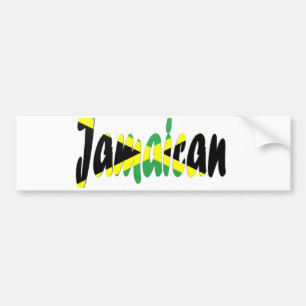 Autocollant De Voiture jamaïcain