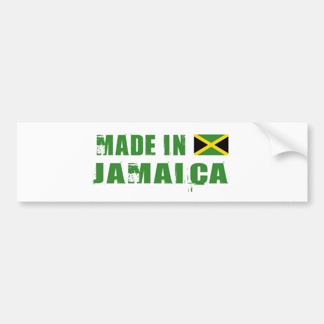 AUTOCOLLANT DE VOITURE JAMAÏQUE (Devant)