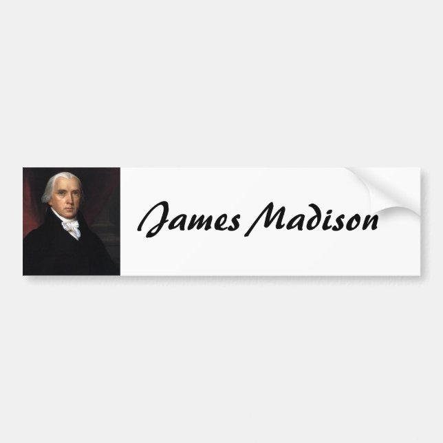 Autocollant De Voiture James Madison (Devant)