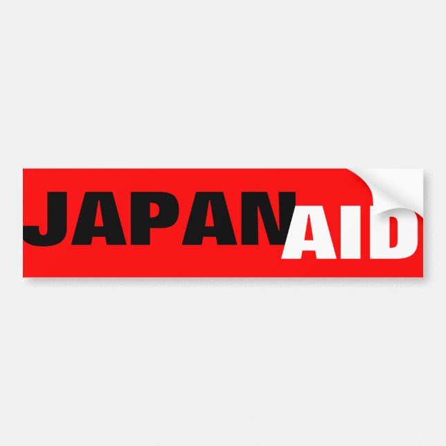 Autocollant De Voiture japonaise (Devant)