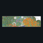 Autocollant De Voiture Jardin des fleurs (par Gustav Klimt)<br><div class="desc">Ce dessin présente une peinture de l'artiste autrichien Gustav Klimt (1862-1918). C'est une représentation d'un beau jardin fleuri dans le style typiquement impressionniste de Klimt. Les fleurs ont presque l'air d'être débordantes, et il est impossible de ne pas se sentir soulagé par leur beauté. L'oeuvre originale a été achevée en...</div>