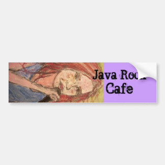 Autocollant De Voiture java rock cafe fille