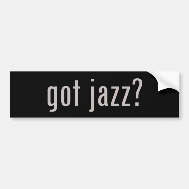 Autocollant De Voiture jazz obtenu ? (Devant)