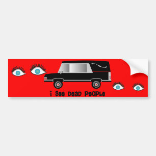 Autocollant De Voiture "Je des cadeaux de directeur des pompes funèbres