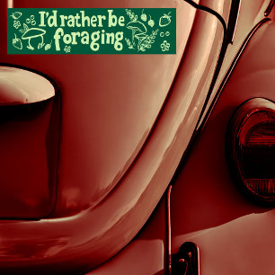 Autocollant De Voiture JE FERAIS PLUTÔT DE LA CUISSON Plantes