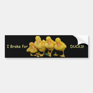 Autocollant De Voiture Je freine pour, des CANARDS ! adhésif pour