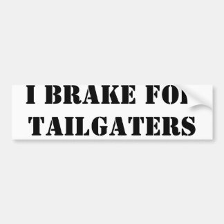 Autocollant De Voiture Je freine pour des tailgaters
