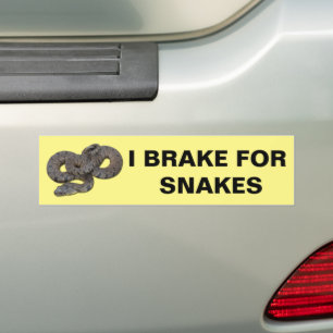 Autocollant De Voiture Je Freins Pour Sticker De Capsule De Serpents