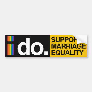 Autocollant De Voiture JE SUIS POUR L'ÉGALITÉ DES MARIAGES - -.png