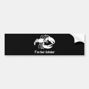 Autocollant De Voiture Je suis son homard