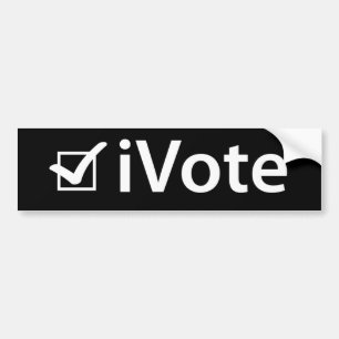 Autocollant De Voiture je vote