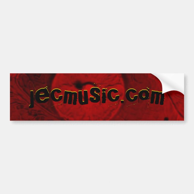 Autocollant De Voiture jecmusic.com (Devant)