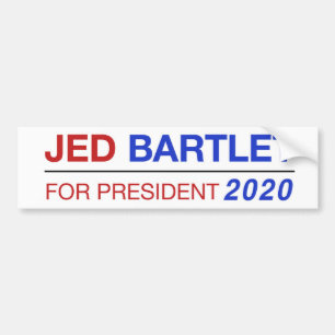 Autocollant De Voiture Jed Bartlet pour l'adhésif pour pare-chocs 2020 d