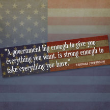 Jefferson : Méfiez-vous des grands gouvernements