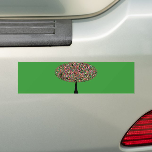 Autocollant De Voiture Jelly Bean Tree (En voiture)