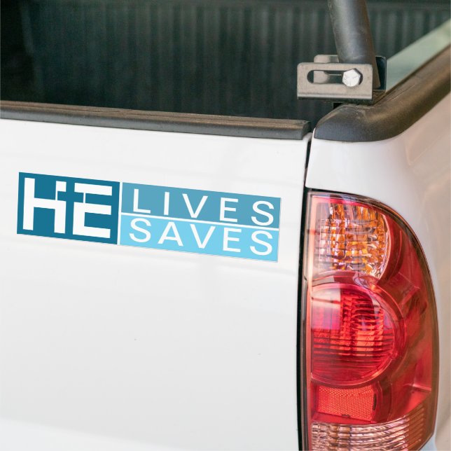 AUTOCOLLANT DE VOITURE JESUS (Sur camion)
