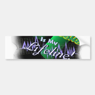 Autocollant De Voiture Jésus est ma ligne de sauvetage ! - utilisation