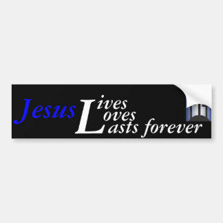 Autocollant De Voiture Jésus est V