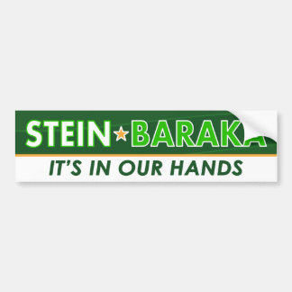 Autocollant De Voiture Jill Stein/Baraka - adhésif pour pare-chocs de