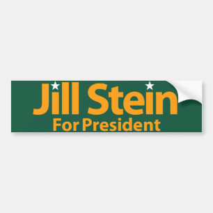 Autocollant De Voiture Jill Stein pour le président