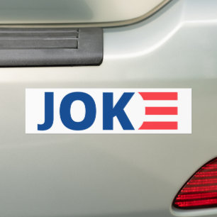 Autocollant De Voiture Joe Biden est une blague