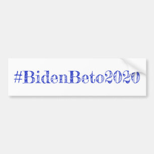 Autocollant De Voiture Joe Biden et Beto O'Rouke en 2020