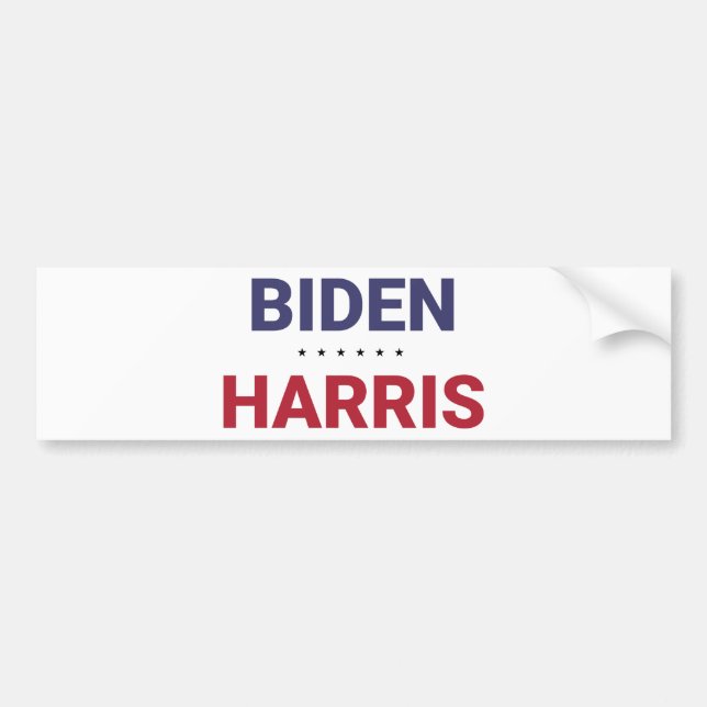 Autocollant De Voiture Joe Biden et Kamala Harris (élection américaine de (Devant)
