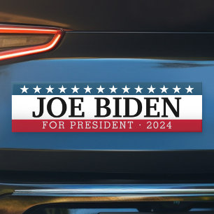 Autocollant De Voiture Joe Biden for President - Traditional Design 2024